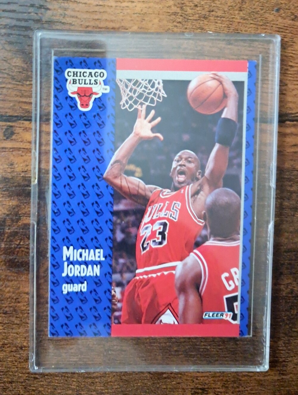 1991 Michael Jordan Fleer Tony's Pizza # S33 Chicago Bulls